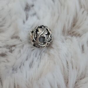 Pandora Openwork Leaves Charm